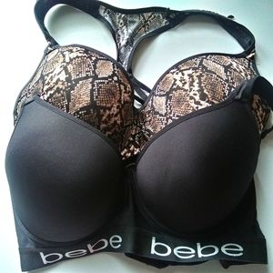 NWOT BEBE 2-pack Sports Bras (Size 1X)